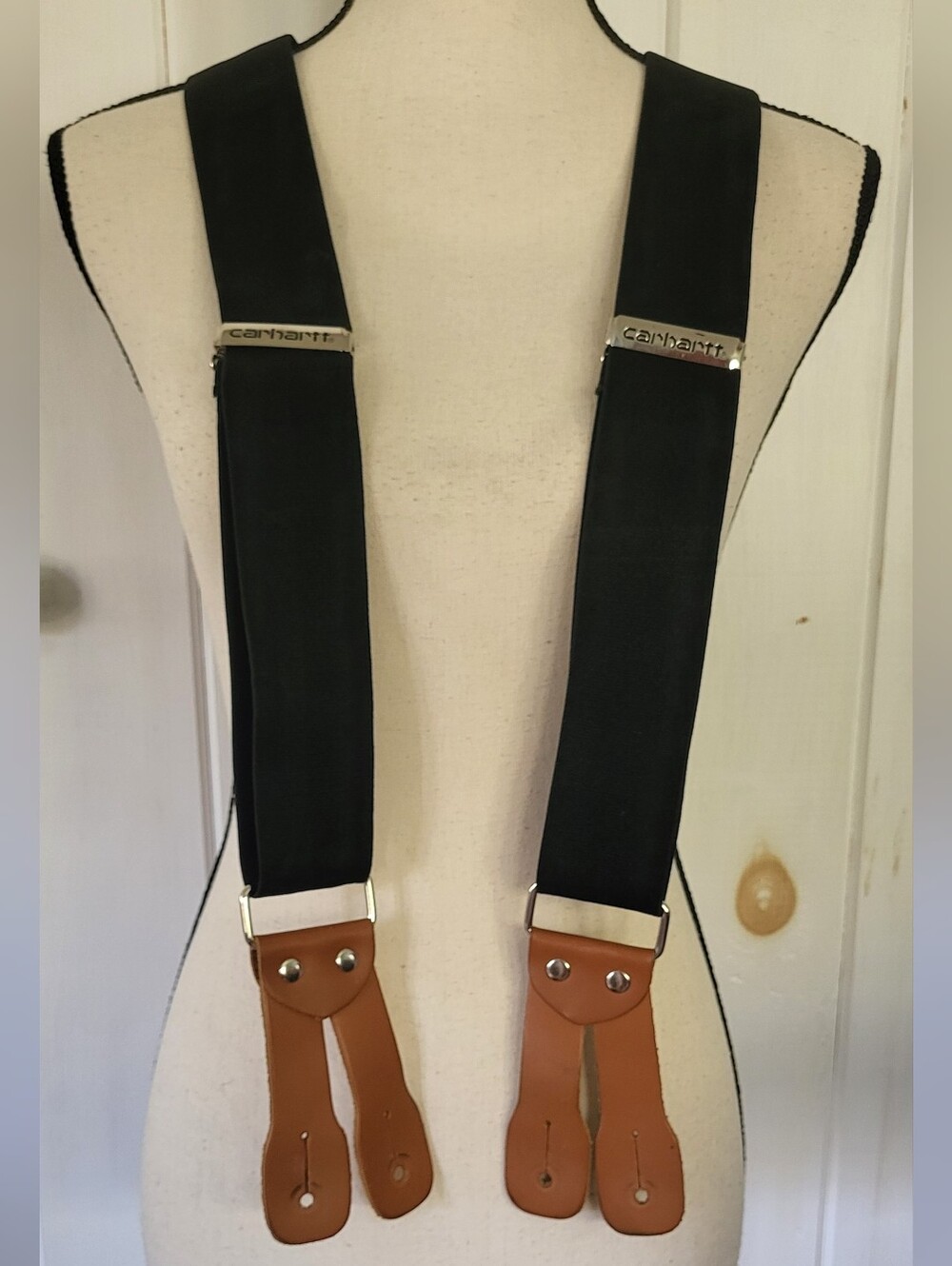 Carhartt Heavy-Duty Slotted Button Suspenders